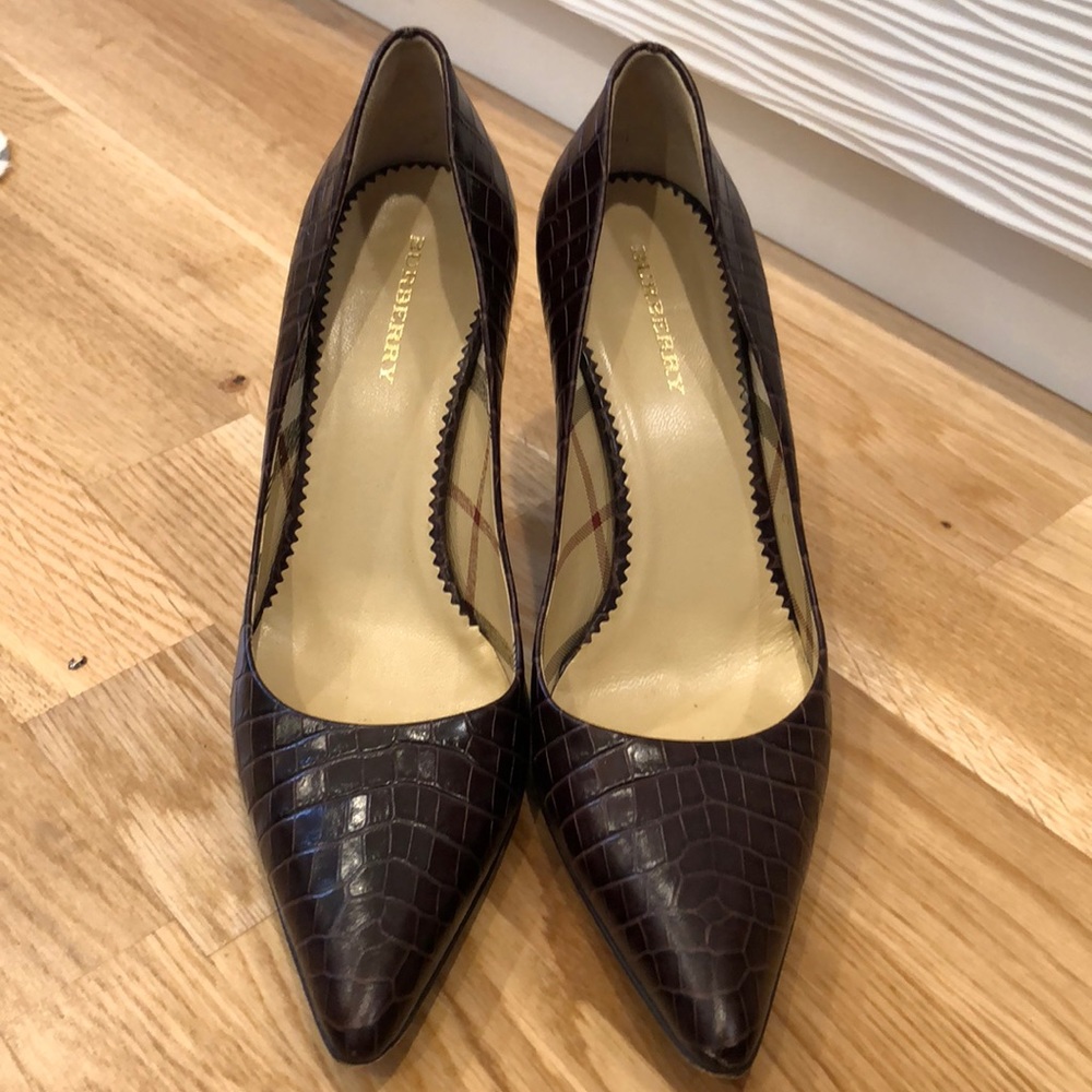 Burberry high heels